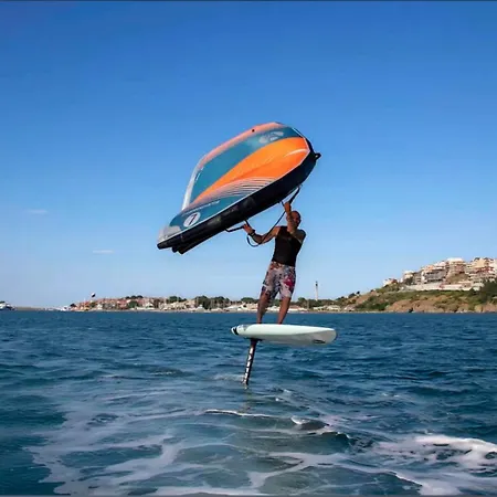 דירה Sea Breeze Veranda In Santa Marina *